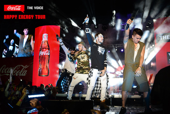 Coca-Cola The Voice Happy Energy Tour, 15-18.09.2016